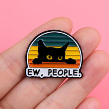 Load image into Gallery viewer, Cartoon Cute Black Cat Brooch Women's Brooch Pin Alloy Multifunctional Decoration Badge Clothing Accessories Backpack Accessories
