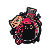Load image into Gallery viewer, Cartoon Cute Black Cat Brooch Women's Brooch Pin Alloy Multifunctional Decoration Badge Clothing Accessories Backpack Accessories
