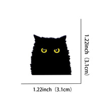 Load image into Gallery viewer, Cartoon Cute Black Cat Brooch Women's Brooch Pin Alloy Multifunctional Decoration Badge Clothing Accessories Backpack Accessories
