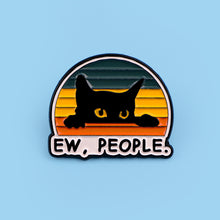 Load image into Gallery viewer, Cartoon Cute Black Cat Brooch Women's Brooch Pin Alloy Multifunctional Decoration Badge Clothing Accessories Backpack Accessories
