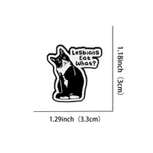 Load image into Gallery viewer, Cartoon Cute Black Cat Brooch Women's Brooch Pin Alloy Multifunctional Decoration Badge Clothing Accessories Backpack Accessories
