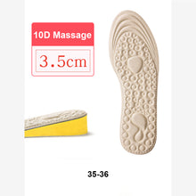 Load image into Gallery viewer, Invisible Inner Height Increasing Insole Lightweight Shock Absorption Sweat Absorption Breathable Heightening Insole
