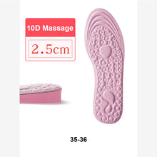 Load image into Gallery viewer, Invisible Inner Height Increasing Insole Lightweight Shock Absorption Sweat Absorption Breathable Heightening Insole
