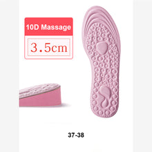 Load image into Gallery viewer, Invisible Inner Height Increasing Insole Lightweight Shock Absorption Sweat Absorption Breathable Heightening Insole
