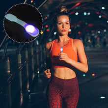 Load image into Gallery viewer, Outdoor LED Flashlight Magnetic Clip Keychain Safety Hands-Free Night Light for Nursing Walking Running Emergency
