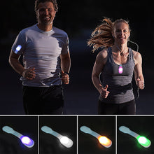 Load image into Gallery viewer, Outdoor LED Flashlight Magnetic Clip Keychain Safety Hands-Free Night Light for Nursing Walking Running Emergency
