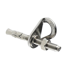 Load image into Gallery viewer, 304 Stainless Steel Rock Climb Anchor Point 25 30 35KN Piton Nut Anchor Bolt Hanger Plate Expansion Nail Caving Belay Rigging
