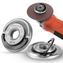 Load image into Gallery viewer, M14 Angle Grinder Quick Release Self-Locking Grinder Pressing Plate Flange Nut Power Chuck For Angle Grinder Clamping Flange
