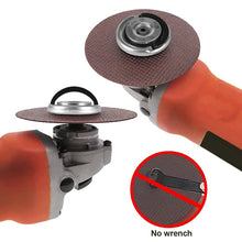Load image into Gallery viewer, M14 Angle Grinder Quick Release Self-Locking Grinder Pressing Plate Flange Nut Power Chuck For Angle Grinder Clamping Flange
