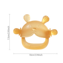 Load image into Gallery viewer, Silicone Teether Silicone Toddler Chew Toys Sensory Toys Anti Drop Wrist Hand Teether Baby Teething Mitten Food-Grade Soothing
