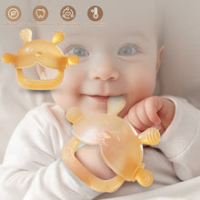 Load image into Gallery viewer, Silicone Teether Silicone Toddler Chew Toys Sensory Toys Anti Drop Wrist Hand Teether Baby Teething Mitten Food-Grade Soothing
