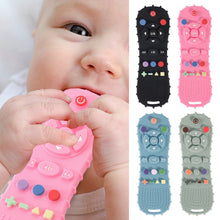 Load image into Gallery viewer, Baby Remote Control Teether Silicone Baby Anti-Eating Gloves Pacifier Bracelet Teething Stick Biting Toys

