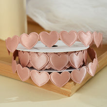 Load image into Gallery viewer, Heart To Heart Ribbon Love Weaving Flower Packaging Material Flower Bundle Cake Ribbon Gift Bow Tie Flower Art
