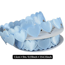 Load image into Gallery viewer, Heart To Heart Ribbon Love Weaving Flower Packaging Material Flower Bundle Cake Ribbon Gift Bow Tie Flower Art
