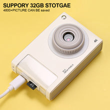 Load image into Gallery viewer, Y2K CCD Camera 1080P 48MP Portable Kids Camera 4X Zoom with Dual Lenses 2.4inch IPS Screen for Boys Girls Teenagers Gift
