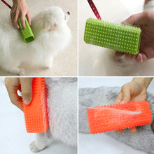 Load image into Gallery viewer, Silicone Hollow Rubber Dog Hair Brush Remover Cars Furniture Carpet Clothes Cleaner Brush for Dogs Pet Supplies Dog Hair Remover
