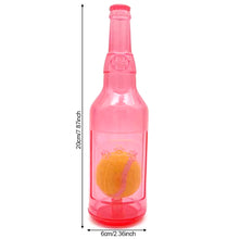 Load image into Gallery viewer, Pet Chew Toy Pet Sound Bite Resistant Molar Floating Rubber TPR Tennis Bottle Pet Bottle Ball Squeaky Toy Accessories
