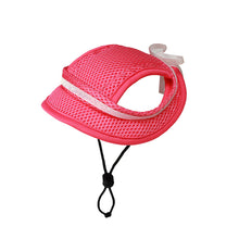 Load image into Gallery viewer, Summer Pet Hat Breathable Sunshade Cat And Dog Hat Bow Ear Leakage Dog Supplies Pet Clothes For Small Dogs
