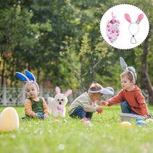 Load image into Gallery viewer, 2PCS Dog Easter Costumes Adorable Bunny Ears Headband Cute Dog Bandana Cats Photography Headbands Pet Costume Headwears
