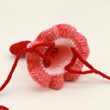 Load image into Gallery viewer, Valentine's Day Pet Cat and Dog Love Hat Adjustable Crochet Collar Holiday Dress Photo Accessory

