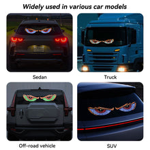 Load image into Gallery viewer, 2Pcs Upgraded Car LED Devil's Eye Decorative Light Rear Warning Light Red Devil Eye Atmosphere Light Auto Decoration Accessories
