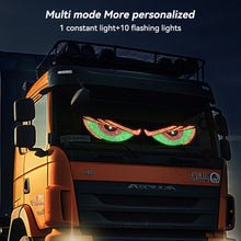 Load image into Gallery viewer, 2Pcs Upgraded Car LED Devil's Eye Decorative Light Rear Warning Light Red Devil Eye Atmosphere Light Auto Decoration Accessories
