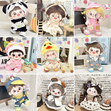 Load image into Gallery viewer, For 20CM Cotton Doll Rompers Cartoon Plush Doll Replacement Outfit Playing House Accessories Mini Clothes
