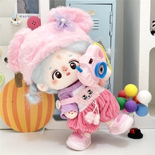 Load image into Gallery viewer, For 20CM Cotton Doll Rompers Cartoon Plush Doll Replacement Outfit Playing House Accessories Mini Clothes
