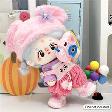 Load image into Gallery viewer, For 20CM Cotton Doll Rompers Cartoon Plush Doll Replacement Outfit Playing House Accessories Mini Clothes
