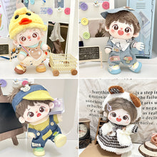 Load image into Gallery viewer, For 20CM Cotton Doll Rompers Cartoon Plush Doll Replacement Outfit Playing House Accessories Mini Clothes
