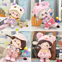 Load image into Gallery viewer, For 20CM Cotton Doll Rompers Cartoon Plush Doll Replacement Outfit Playing House Accessories Mini Clothes
