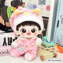 Load image into Gallery viewer, For 20CM Cotton Doll Rompers Cartoon Plush Doll Replacement Outfit Playing House Accessories Mini Clothes
