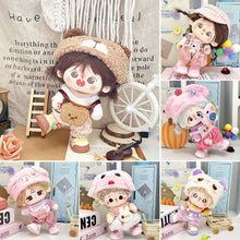 Load image into Gallery viewer, For 20CM Cotton Doll Rompers Cartoon Plush Doll Replacement Outfit Playing House Accessories Mini Clothes
