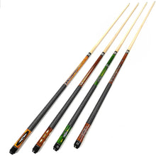 Load image into Gallery viewer, 1PC 149CM 13MM Club Head 1/2 Split Maple Pool Cue Billiard Supplies-Color Random
