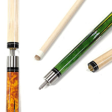 Load image into Gallery viewer, 1PC 149CM 13MM Club Head 1/2 Split Maple Pool Cue Billiard Supplies-Color Random
