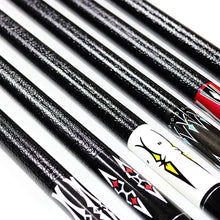 Load image into Gallery viewer, 1PC 148CM 13MM American Big Head Rod 1/2 Split Maple Pool Cue Leather Grip Billiard Supplies - Random Color
