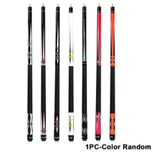 Load image into Gallery viewer, 1PC 148CM 13MM American Big Head Rod 1/2 Split Maple Pool Cue Leather Grip Billiard Supplies - Random Color
