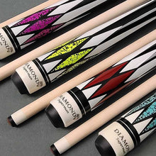 Load image into Gallery viewer, 1PC 145CM 13MM Big Head Pool Cue 1/2 Split White Ash Wood Cue Billiard Supplies - Color Random
