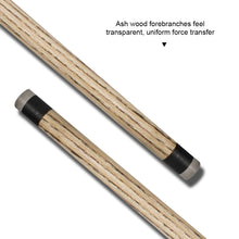 Load image into Gallery viewer, 1PC 140CM 13.5MM Club Head Purple Heart Wood Ash Wood Punch And Jump Dual Purpose Pole Billiard Supplies
