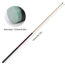 Load image into Gallery viewer, 1PC 140CM 13.5MM Club Head Purple Heart Wood Ash Wood Punch And Jump Dual Purpose Pole Billiard Supplies
