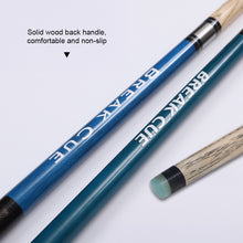 Load image into Gallery viewer, 1PC 145CM 9.5/14MM Club Head Split Ash Wood Pool Cue Punch And Jump Dual-Purpose Billiard Supplies
