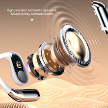 Load image into Gallery viewer, Hanging Ear AI Intelligent Translation Bluetooth Headphones With LCD Color Screen Noise-Cancelling Sports Headphones
