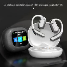 Load image into Gallery viewer, Hanging Ear AI Intelligent Translation Bluetooth Headphones With LCD Color Screen Noise-Cancelling Sports Headphones
