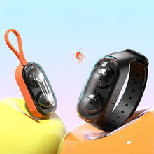 Load image into Gallery viewer, Wrist Sports Wireless Bluetooth Headphones Sleep Noise-Cancelling Long Life Mini Headphones With Lanyard
