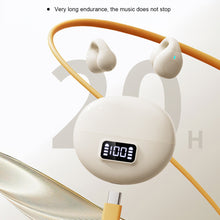 Load image into Gallery viewer, AI Intelligent Translation Bluetooth Headset Open Long Life Game Sports Noise-Cancelling Ear Clip Headset With Digital Display
