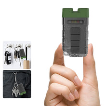 Load image into Gallery viewer, Multi-Functional Portable Keychain Light With Back Clip Outdoor Camping Fishing Double Light Source Cap Clip Flashlight Type-C Charging
