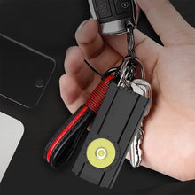 Load image into Gallery viewer, Multifunctional Portable Keychain Light With Back Clip Outdoor COB Camping Magnetic Working Light Running Hat Clip Flashlight
