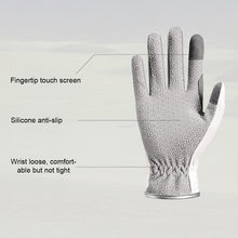 Load image into Gallery viewer, 1 Pair Sports Golf Gloves Outdoor Cycling Mountaineering Anti-Slip Breathable Touch Screen Ice Silk Thin Gloves
