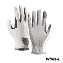 Load image into Gallery viewer, 1 Pair Sports Golf Gloves Outdoor Cycling Mountaineering Anti-Slip Breathable Touch Screen Ice Silk Thin Gloves
