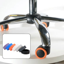 Load image into Gallery viewer, 4pcs/set Caster Shoes Luggage Noise Reduction Casters Silicone Wheel Protector Luggage Compartment Wheel Protect Silicone Silent Casters Covers
